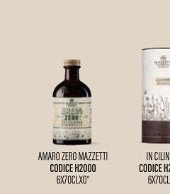 Mazzetti - AMARO ZERO MAZZETTI