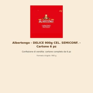 Albertengo - DELICE 900g CEL. SEMICONF. - Cartone 6 pz
