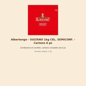 Albertengo - SULTANO 1kg CEL. SEMICONF. - Cartone 6 pz