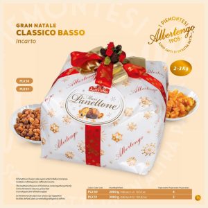 Albertengo - G/N CLASSICO BASSO INCARTO 3kg - Cartone 2 pz