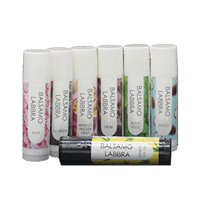 BALSAMO LABBRA IN STICK 5ml - in diversi aromi ALIMENTARI
