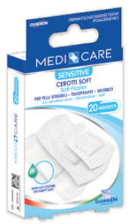 CEROTTI DELICATI IN TNT CON GARZA ANTISETTICA DISINFETTANTE (4 varianti)