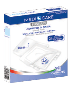 GARZA IN COTONE STERILE (4 VARIANTI)