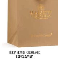 Mazzetti - BORSA DI CARTA MDA LUNGA