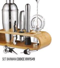 Mazzetti - SET BARMAN IN LEGNO