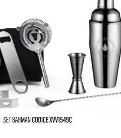 Mazzetti - SET BARMAN CON BORSA