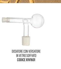 Mazzetti - DOSATORE CON VERSATORE IN VETRO SOFFIATO