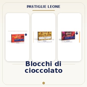 Blocchi di cioccolato