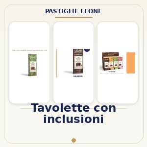 Tavolette con inclusioni