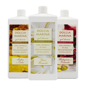 DOCCIA MARINA 1 LITRO in diverse profumazioni CONFEZIONE RISPARMIO