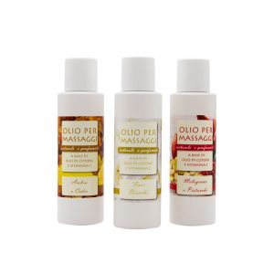 OLIO MASSAGGIO 100ml in 16 diverse profumazioni