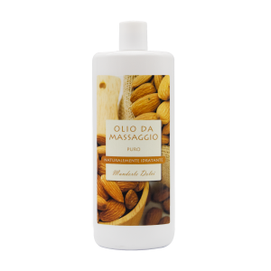 OLIO MASSAGGIO 1000ml MANDORLE DOLCI PURO