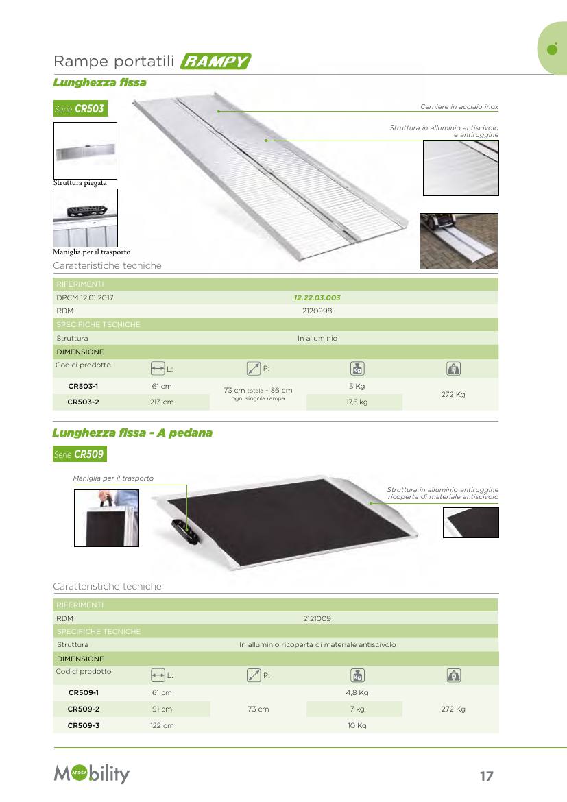 Moretti – RAMPA A PEDANA 91 CM