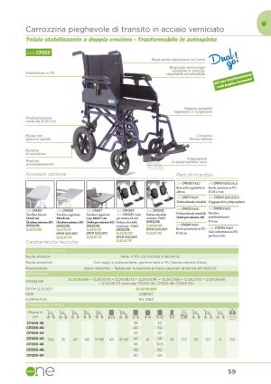 Moretti - CARROZZINA PIEGHEVOLE -DUAL GO!- 46 CM