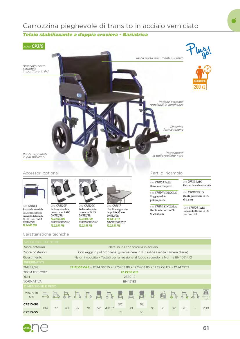 Moretti – RUOTE POSTERIORE 30CM PLUS GO – PAIO