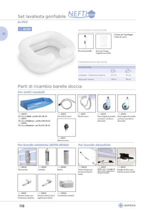 Moretti - SET LAVATESTA GONFIABILE