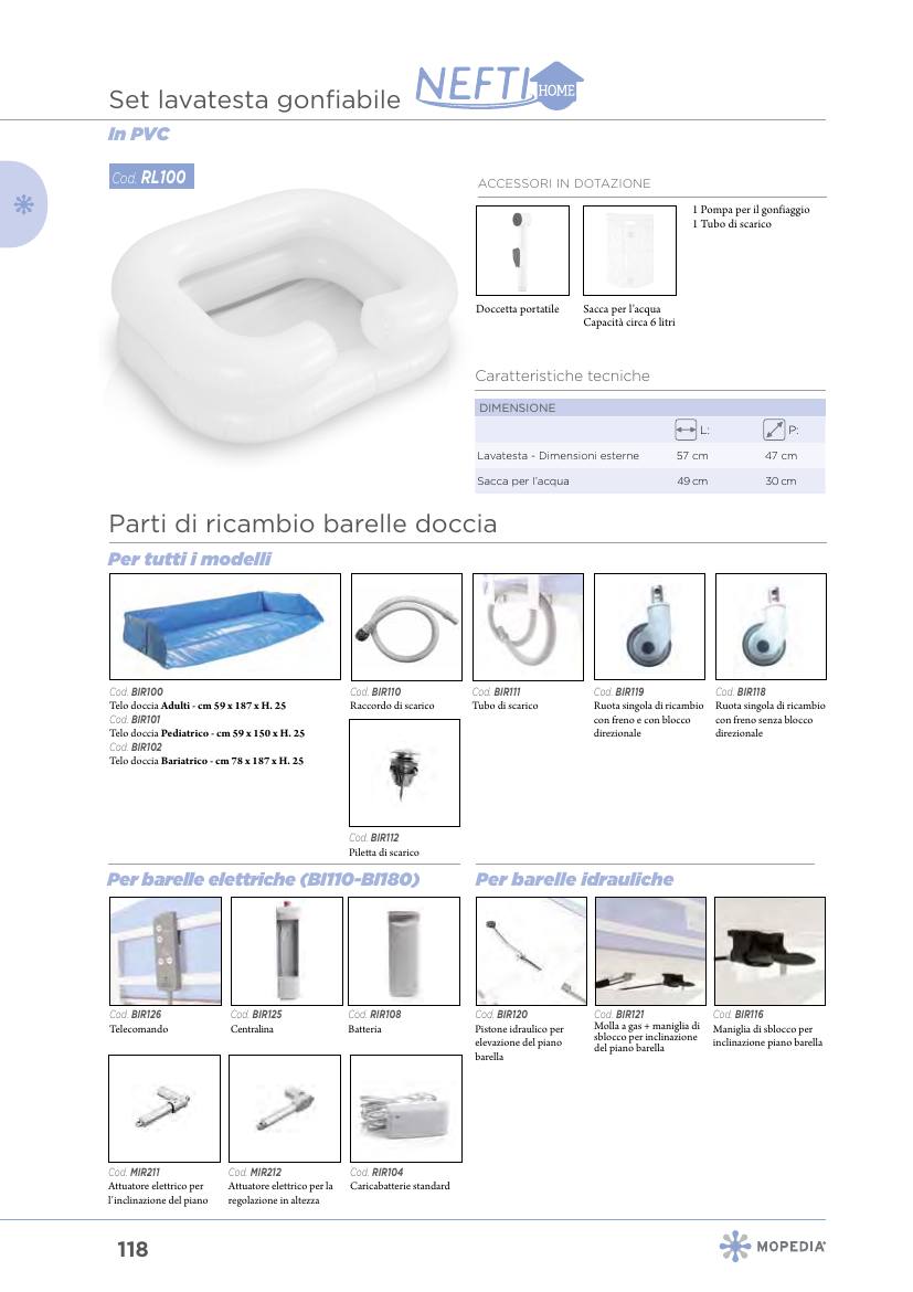Moretti – SET LAVATESTA GONFIABILE