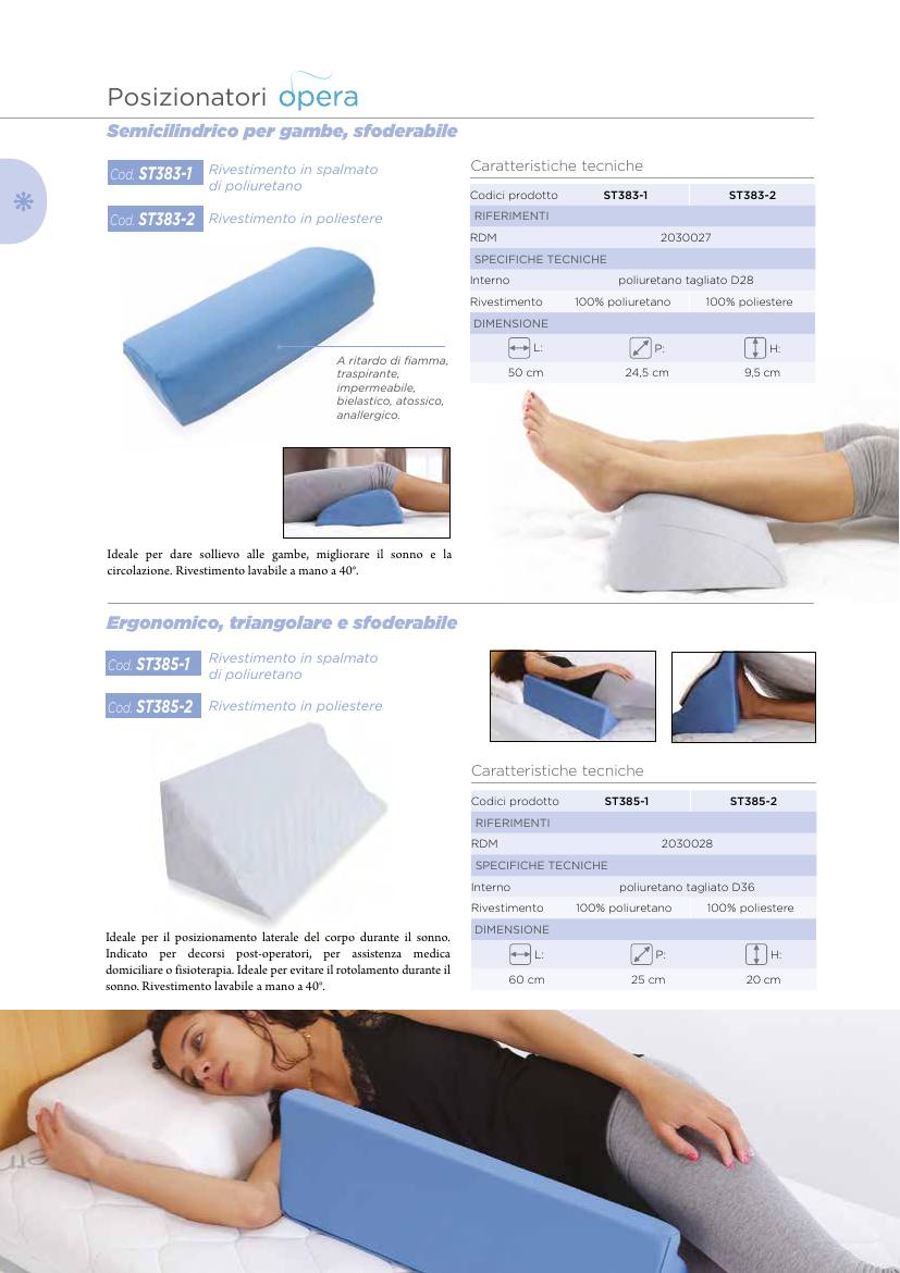 Moretti – POSIZIONATORE SEMICILIND. PER GAMBE – PE