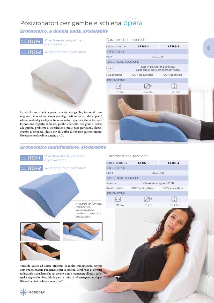 Moretti – CUSCINO POSIZIONATORE MULTIFUNZIONE – PU