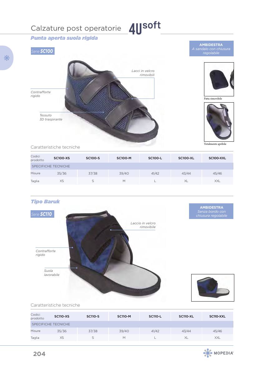Moretti – SCARPA POSTOPERAT.TIPO BARUK M – 39/40