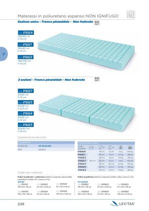 Moretti - FODERO IN POLIESTERE/PU 63X85X12.5 IGNIF
