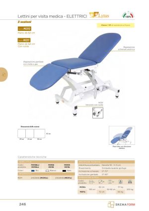 Moretti - LETTO LYTUS 3 SEZIONI ELETT.S/R - BIANCO