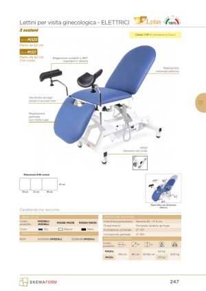 Moretti - LETTO LYTUS GINEC.ELETTRICO S/R - BIANCO