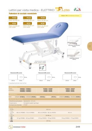Moretti - LETTO LYTUS ELETT. 80 CM S/R - BIANCO