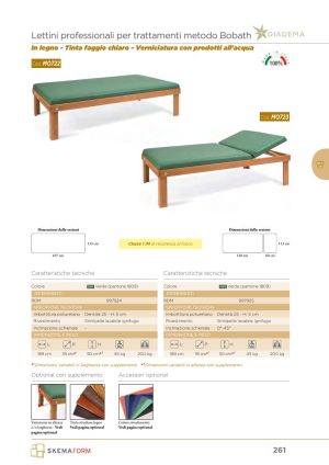 Moretti - LETTO LEGNO BOBATH DIADEMA