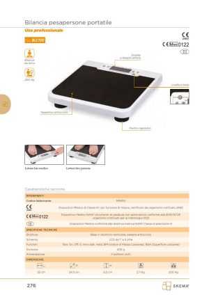 Moretti - BILANCIA ELETTRONICA PROFESS. 200 KG
