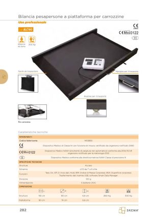 Moretti - BILANCIA PIATTAFORMA DIGITALE 300KG