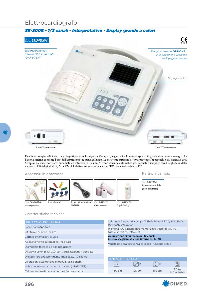 Moretti – CARTA PER ECG LTD405S/LTD405W 1PZ