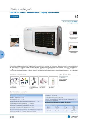 Moretti - ECG 3 CANALI DIMED PRO SE-301