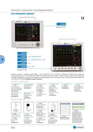 Moretti - MONITOR PAZIENTE IM8B 10,1" S/STAMPANTE