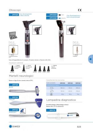 Moretti - SPECULI OTOSCOPIO DIMED RIUTILIZ.4 PZ.