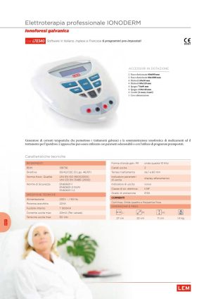 Moretti - IONOFORESI LEM IONODERM
