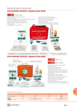Moretti - PRONTO SOCCORSO ART.MIZAR IN BORSA
