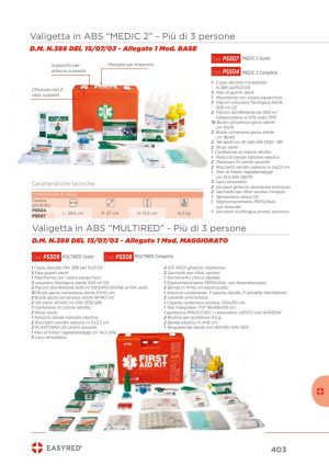 Moretti - VALIGETTA MEDIC2 ALLEG. 1 MOD. BASE