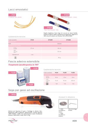 Moretti - SEGA ELETTRICA ALTERNATIVA PER GESSI